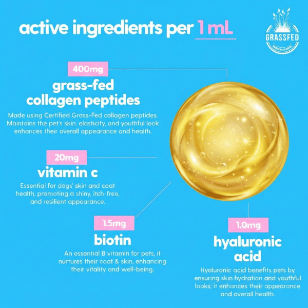 5-in-1 Liquid Collagen+ for Dogs™