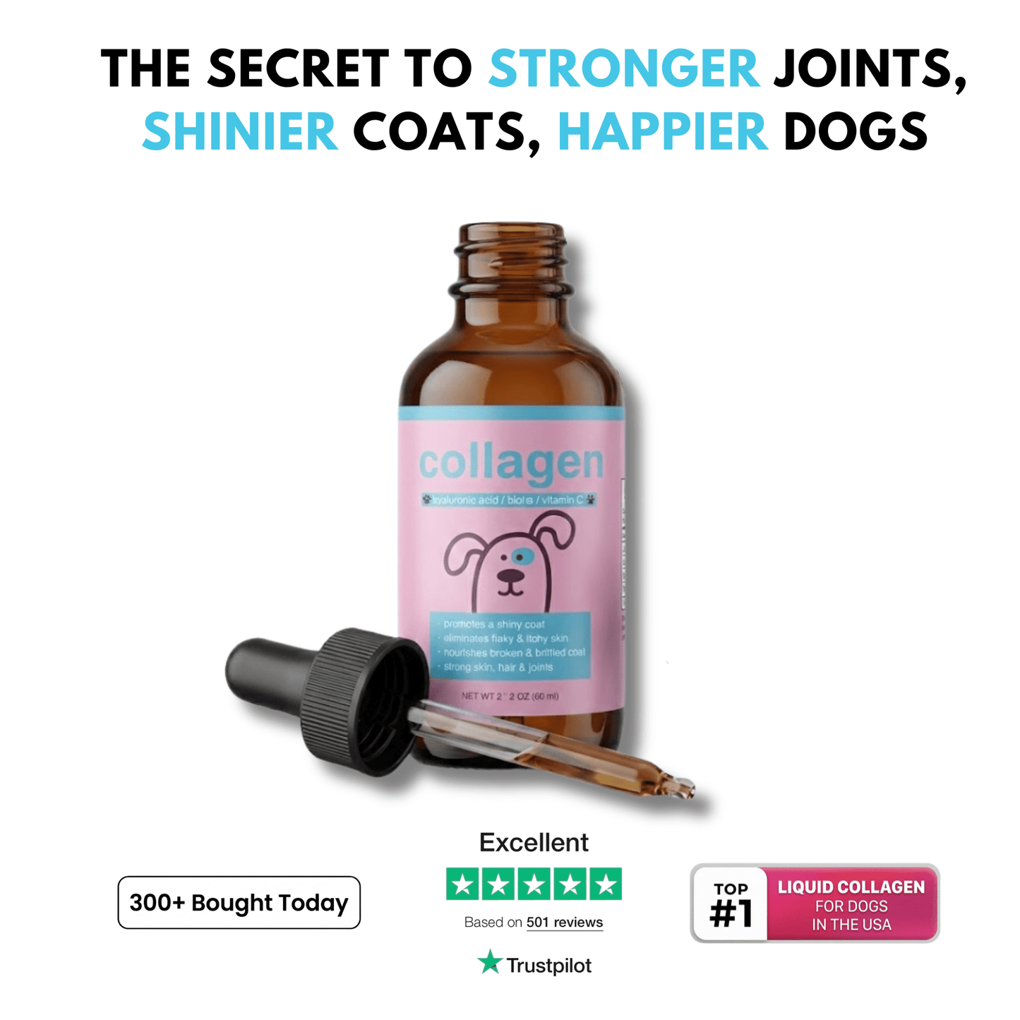 5-in-1 Liquid Collagen+ for Dogs™